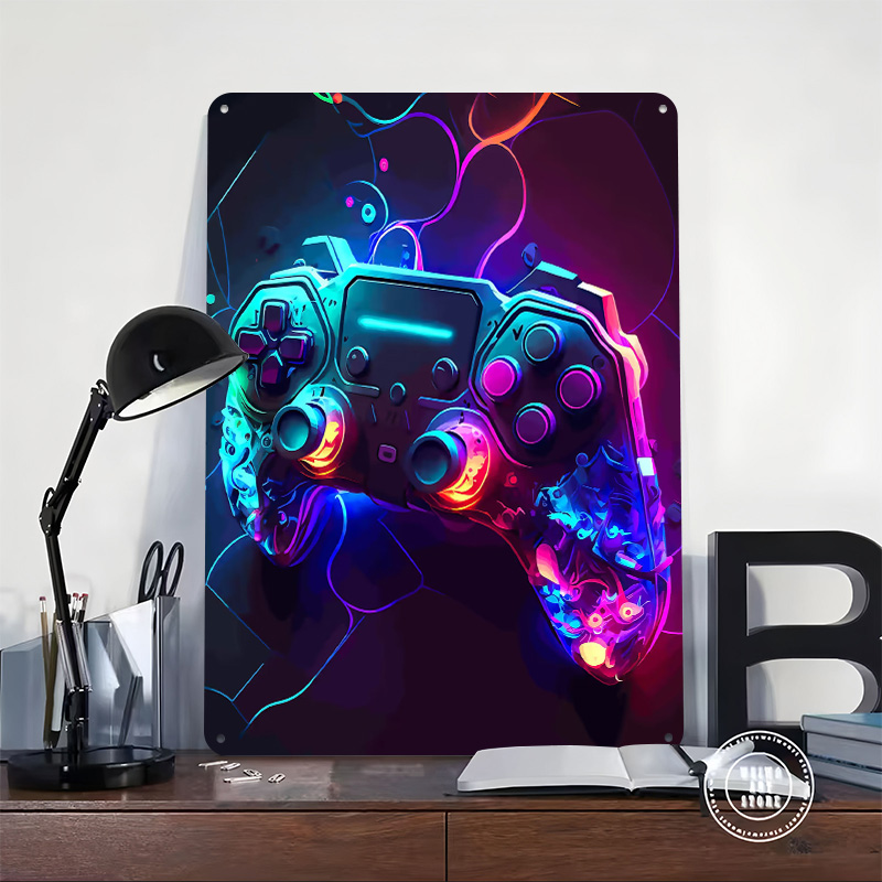 Game Gaming Play Station Print - Retro Gaming Desk Setup ulasan dan harga
