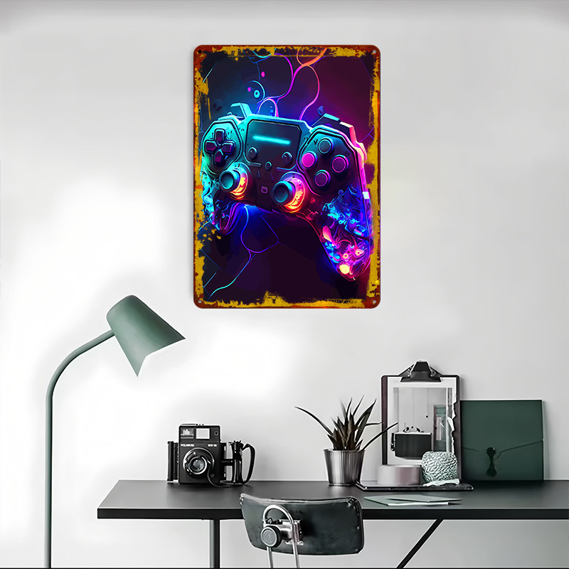 Game Gaming Play Station Print - Retro Gaming Desk Setup ulasan dan harga