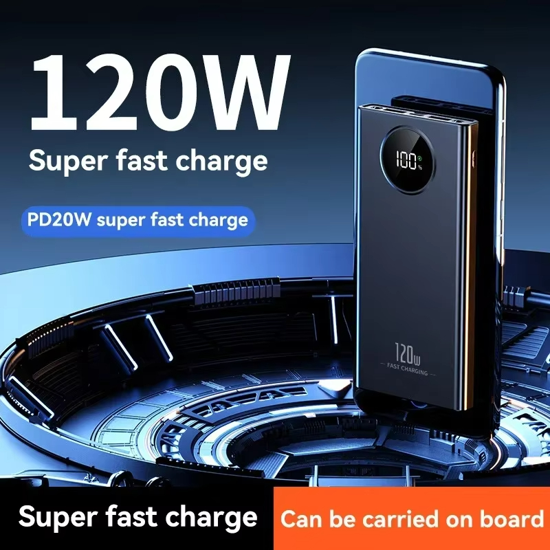 500000mAh Power Bank 120W Supe - Retro Gaming Power Bank ulasan dan harga