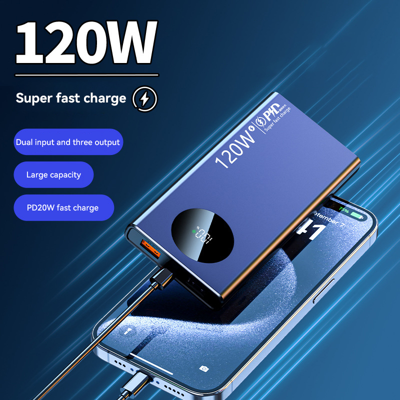 500000mAh Power Bank 120W Supe - Retro Gaming Power Bank ulasan dan harga