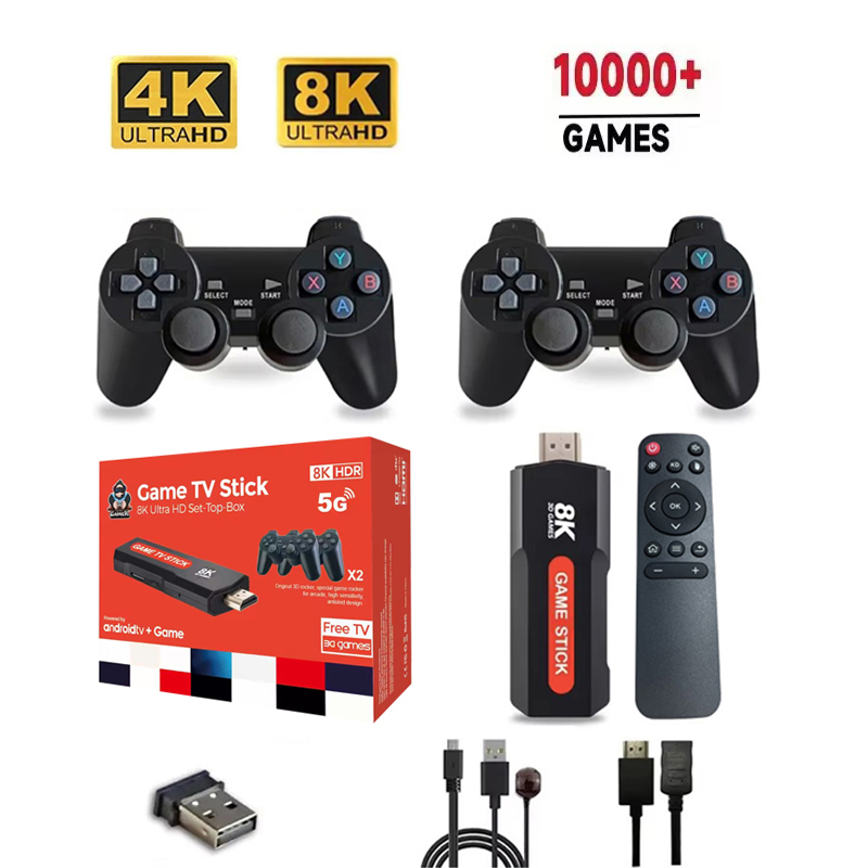 X2 Game Stick HD 4K 8K 3D Cons - Retro Gaming Theme ulasan dan harga