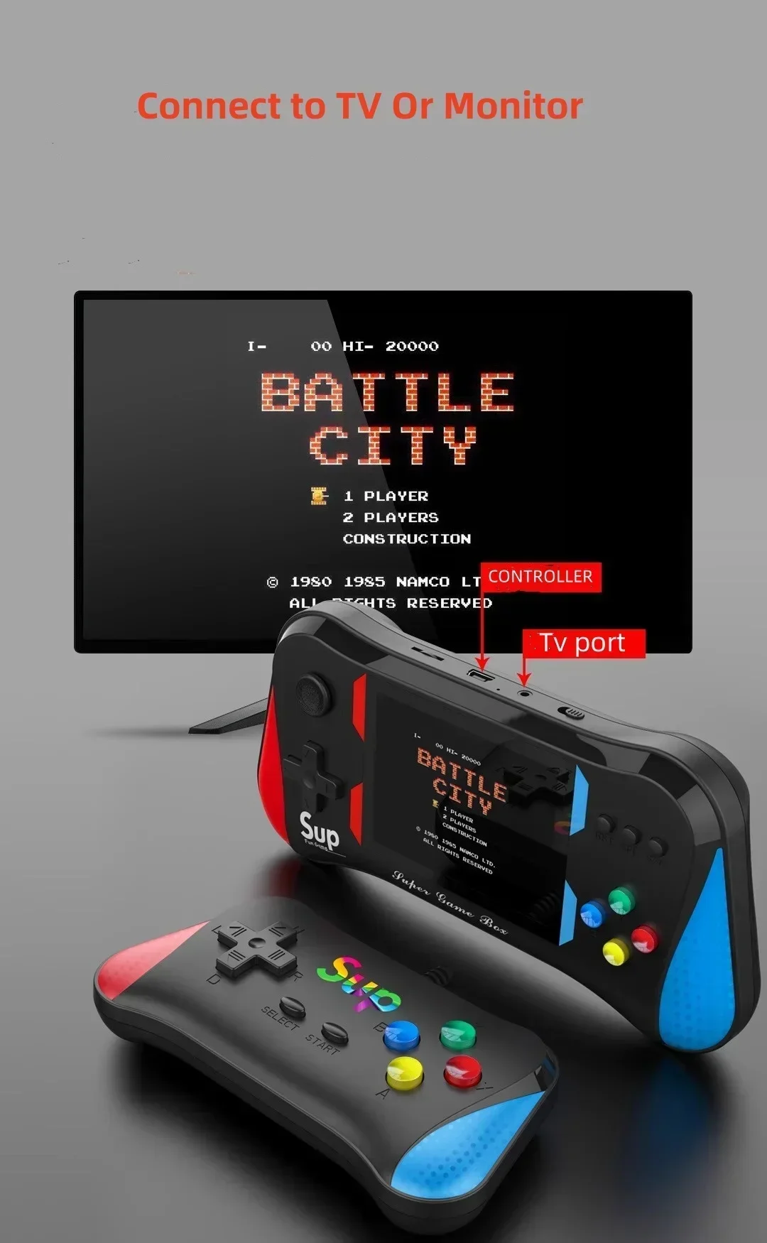 Children's Game Console Palm R - Retro Gaming Handheld ulasan dan harga