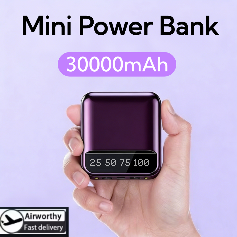 300000mAh Mini Power Bank Port - Retro Gaming Power Bank ulasan dan harga