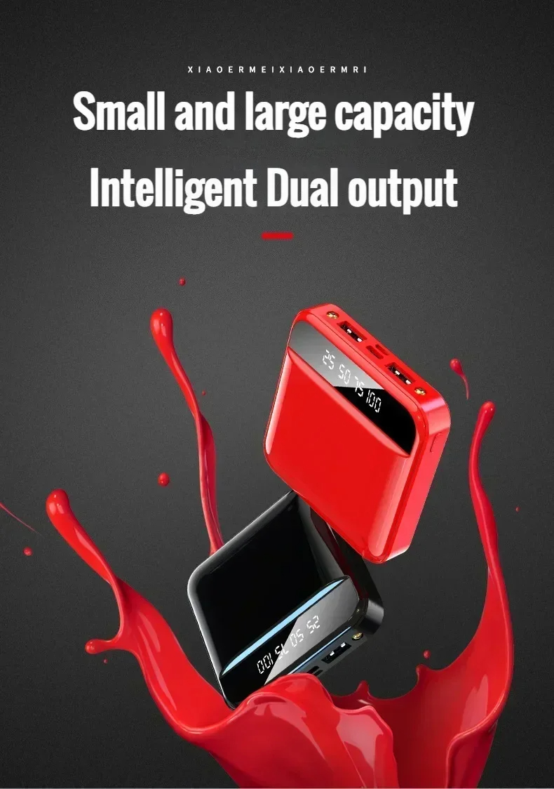 300000mAh Mini Power Bank Port - Retro Gaming Power Bank ulasan dan harga