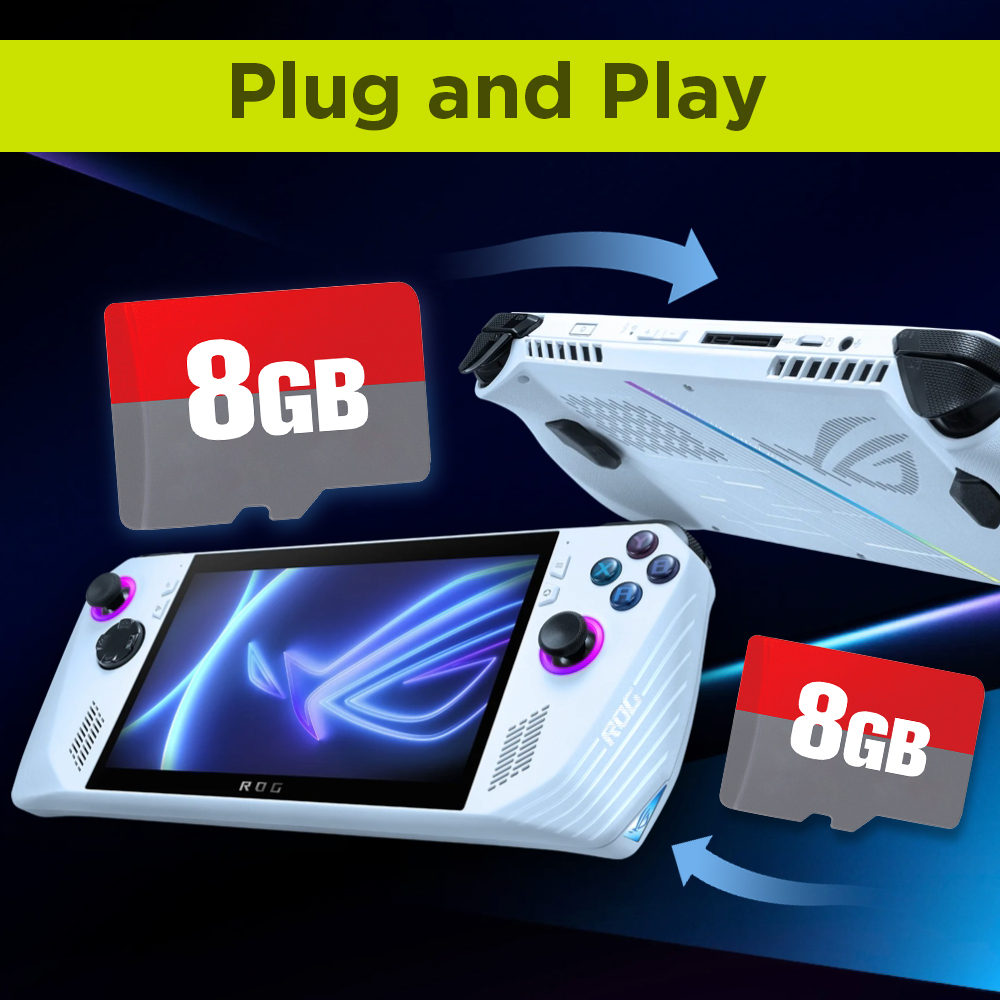 8GB Game TF Card with 3170 Ret - Retro Gaming Theme ulasan dan harga