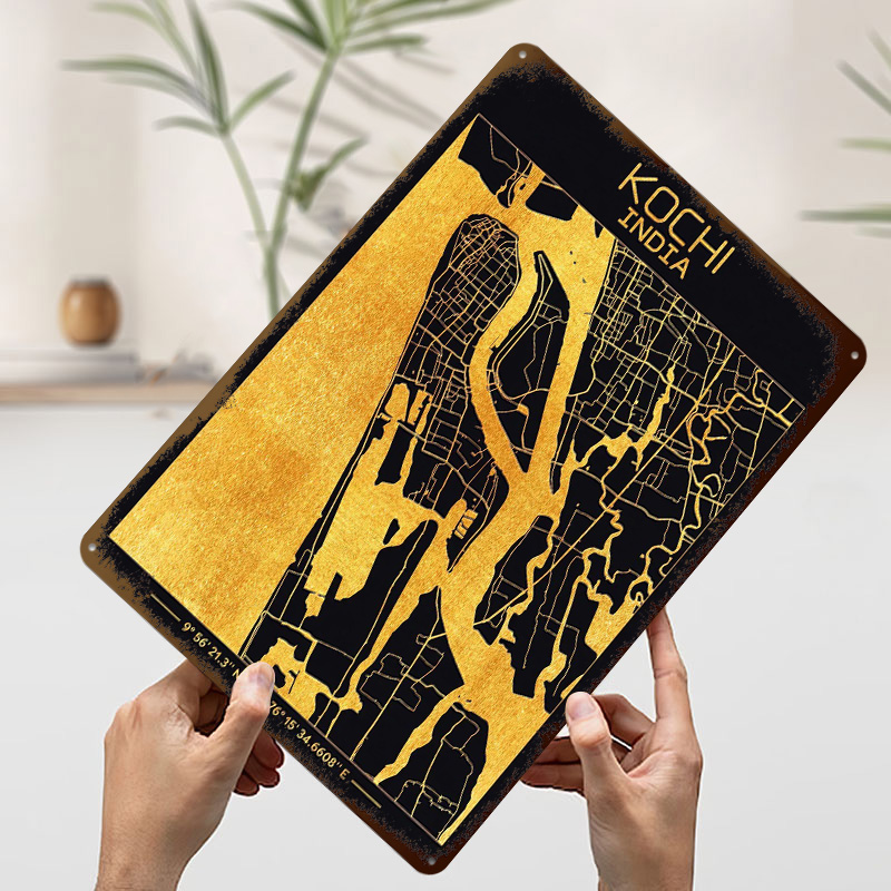 Kochi Kerala India Printed Pos - Retro Gaming India ulasan dan harga