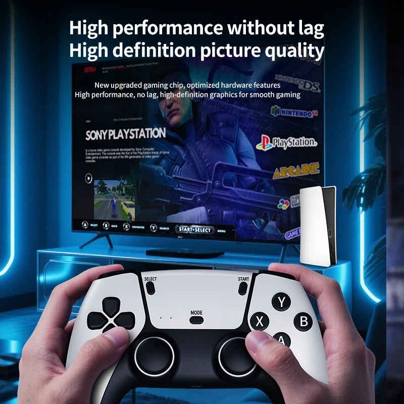 4K Retro RS5 TV Game Console – - Retro Gaming Theme ulasan dan harga