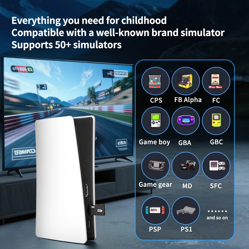 4K Retro RS5 TV Game Console – - Retro Gaming Theme ulasan dan harga