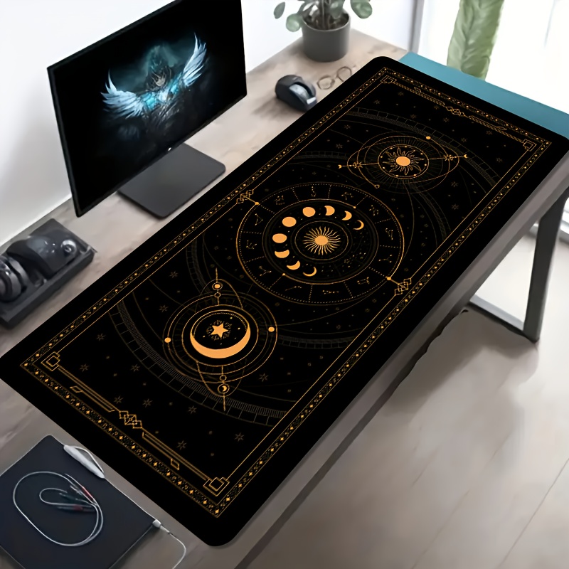 Golden Retro Zodiac Astrology  - Retro Gaming Desk Setup ulasan dan harga