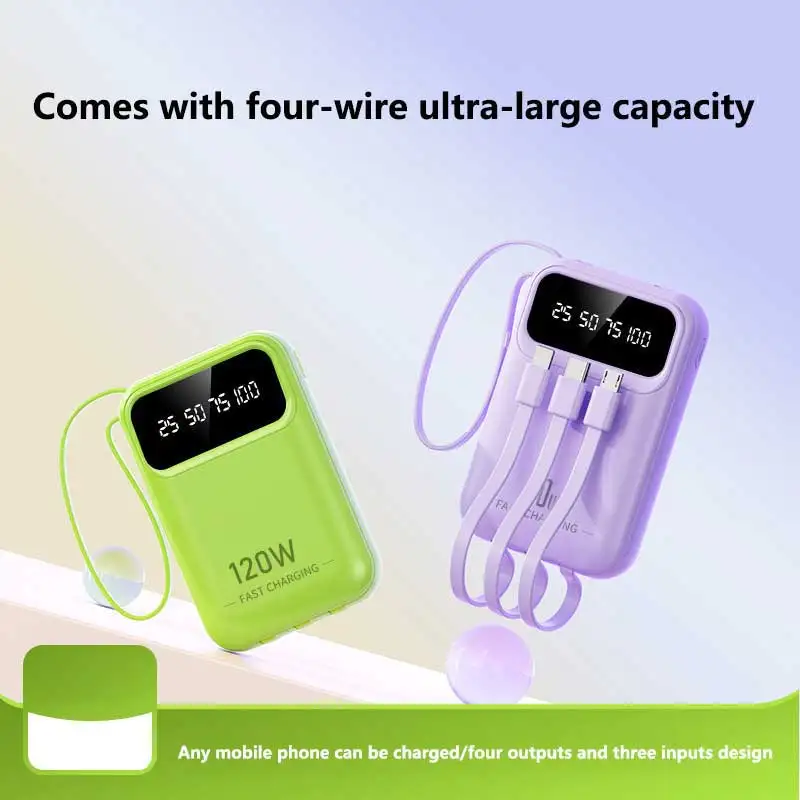 120W 500000mAh Capacity Power  - Retro Gaming Power Bank ulasan dan harga