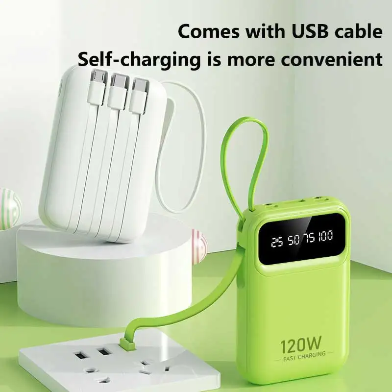 120W 500000mAh Capacity Power  - Retro Gaming Power Bank ulasan dan harga